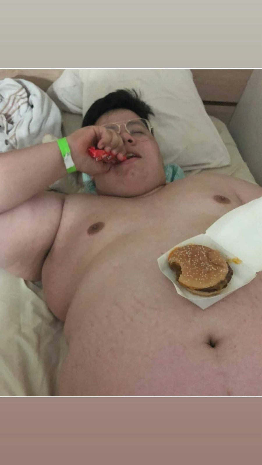 Reginaldo antes e depois